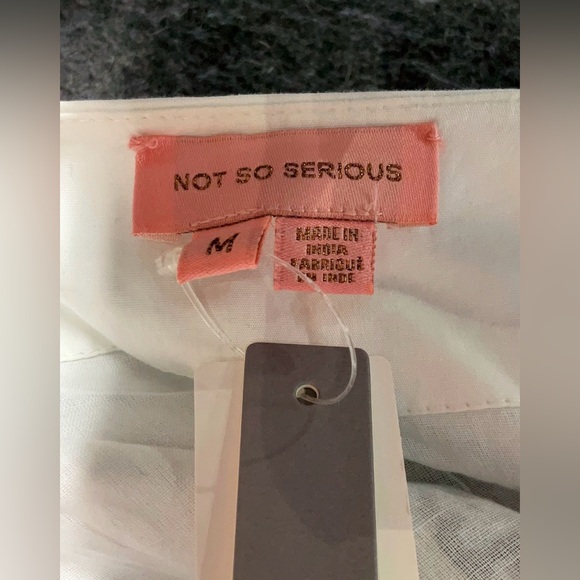 Anthropologie Not So Serious Pallavi Mohan Embroidered Wrap Midi Dress M NWT - Picture 7 of 9